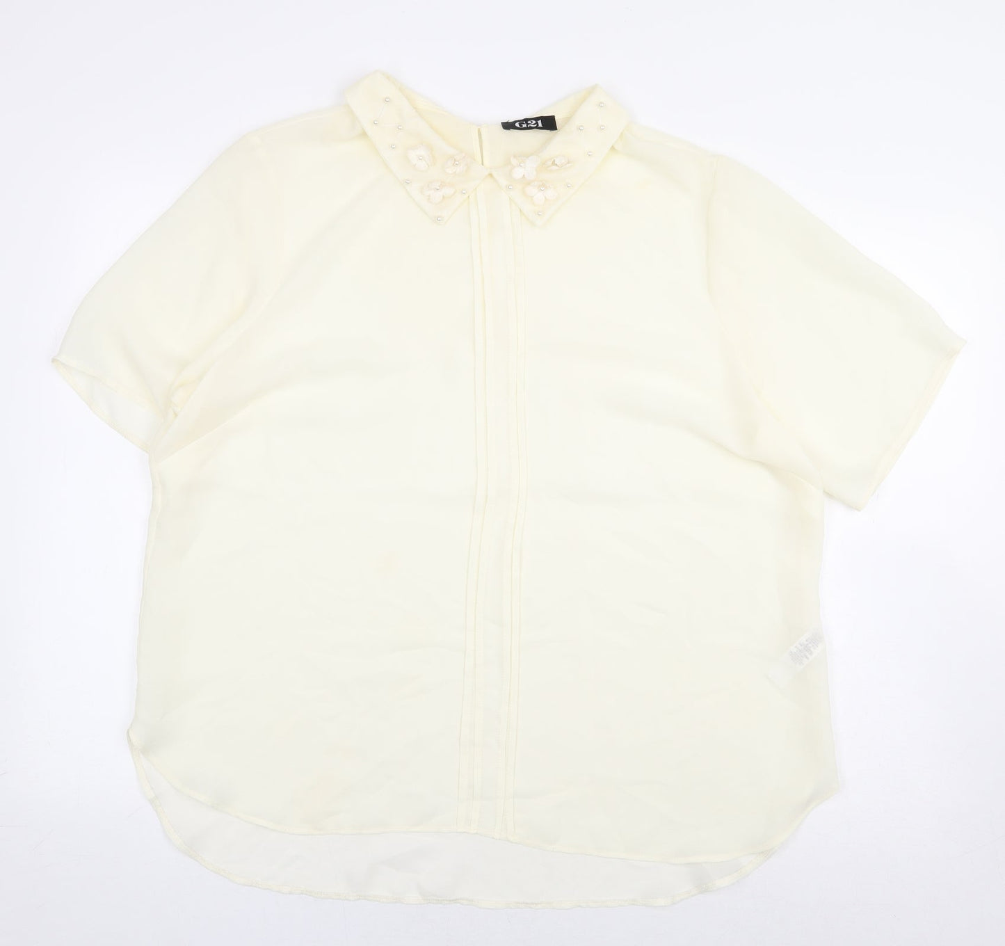 Womens UK Size 20 G21 Ivory Basic Blouse