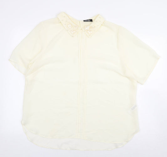 Womens UK Size 20 G21 Ivory Basic Blouse