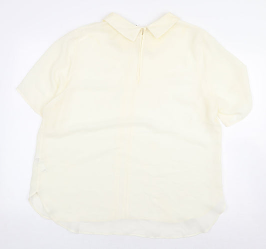 Womens UK Size 20 G21 Ivory Basic Blouse