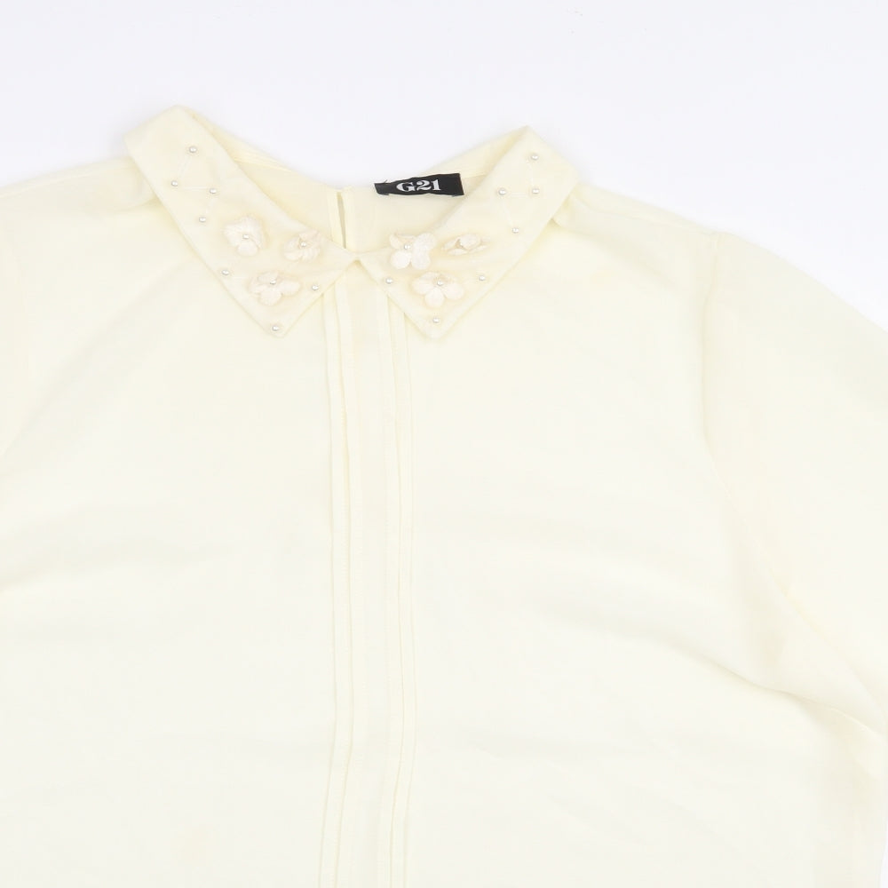 Womens UK Size 20 G21 Ivory Basic Blouse