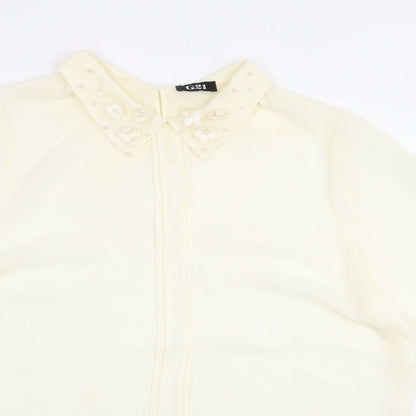 Womens UK Size 20 G21 Ivory Basic Blouse