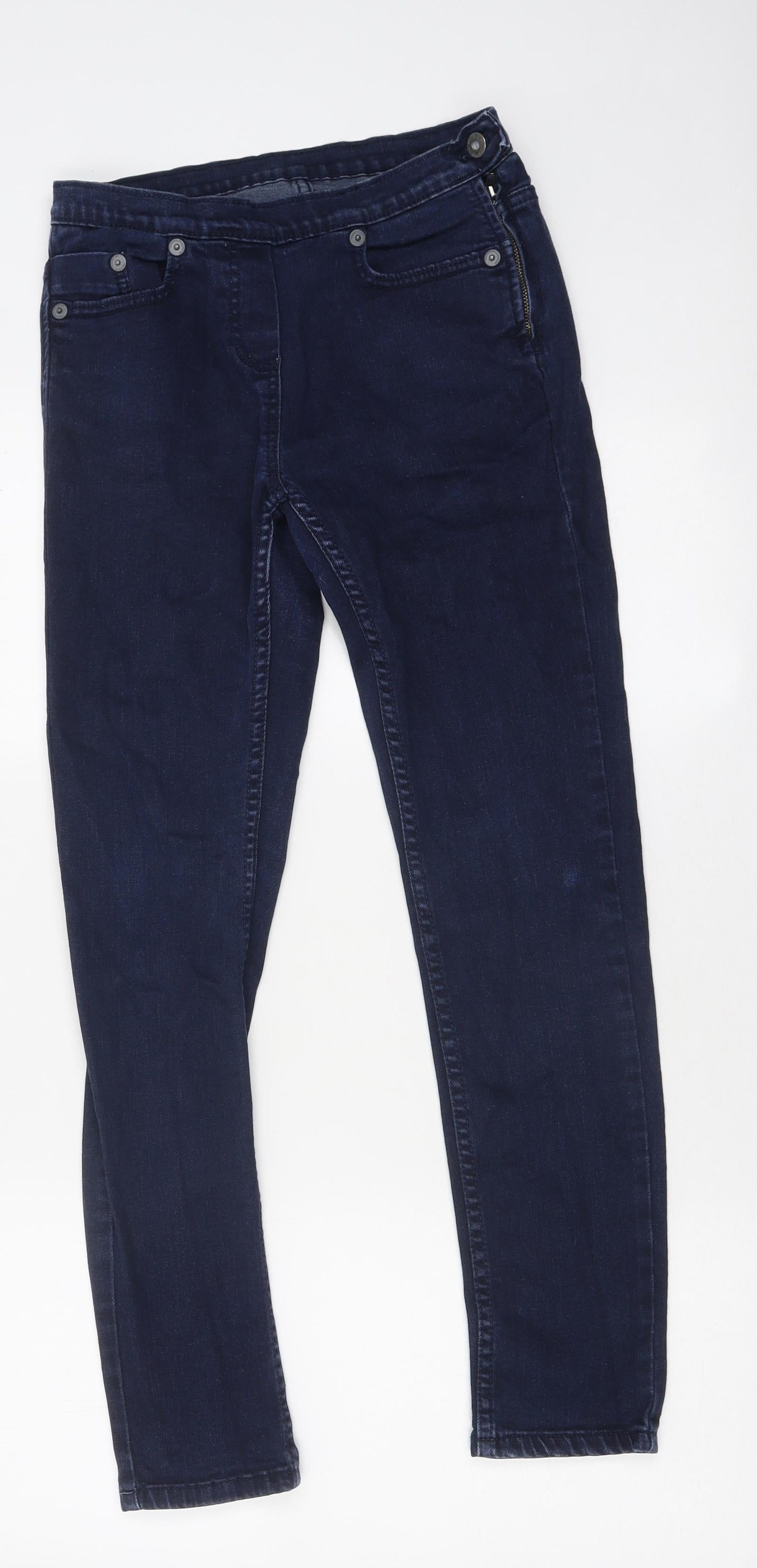 Womens UK Size 10 Marks and Spencer Regular Fit Skinny Blue Jeans
