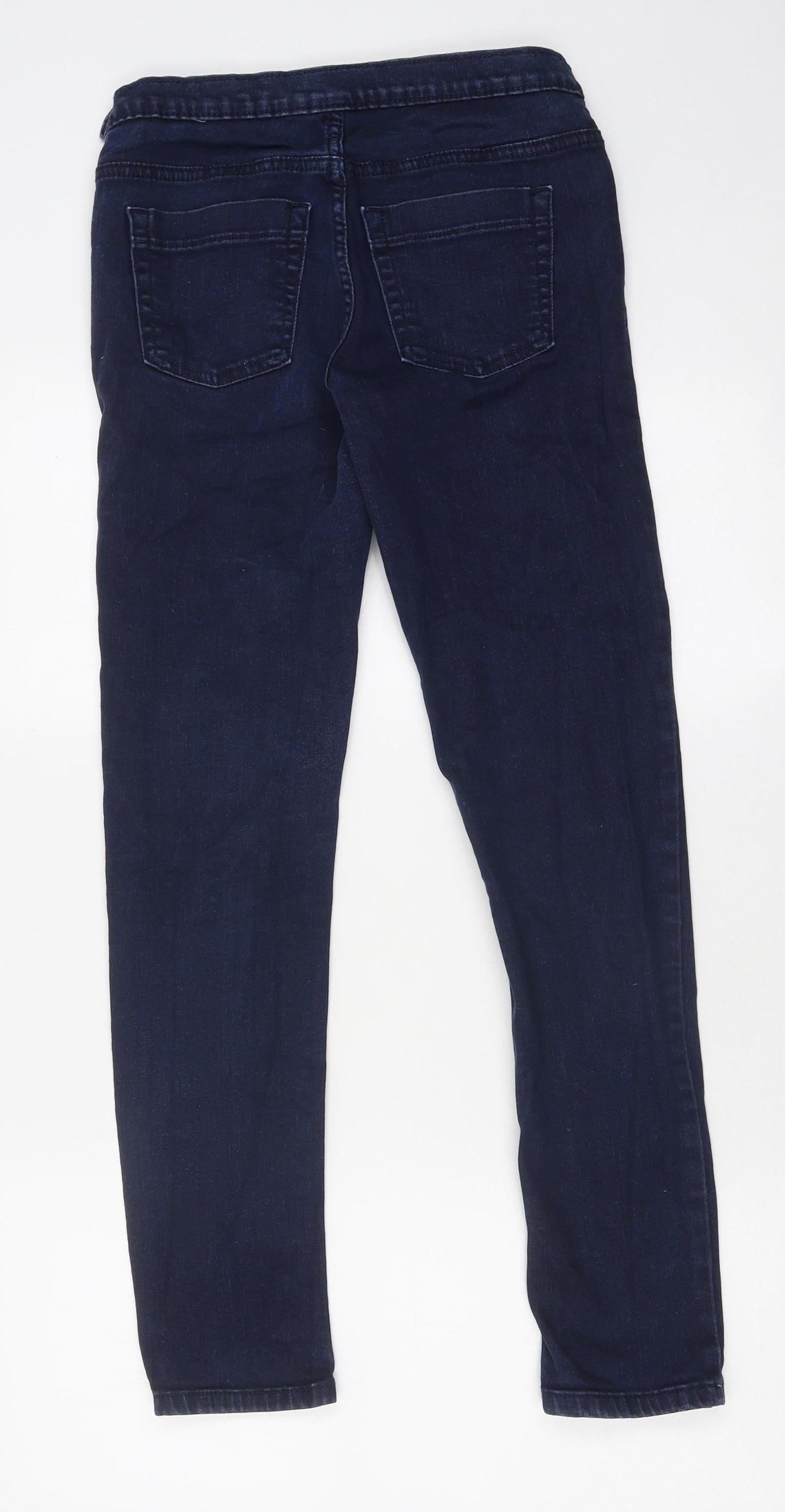 Womens UK Size 10 Marks and Spencer Regular Fit Skinny Blue Jeans