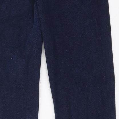 Womens UK Size 10 Marks and Spencer Regular Fit Skinny Blue Jeans