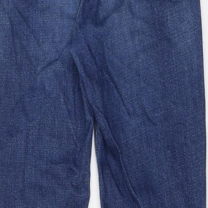 Mini Brand Womens Blue 100% Cotton Skinny Jeans Size M L24 in Regular Zip