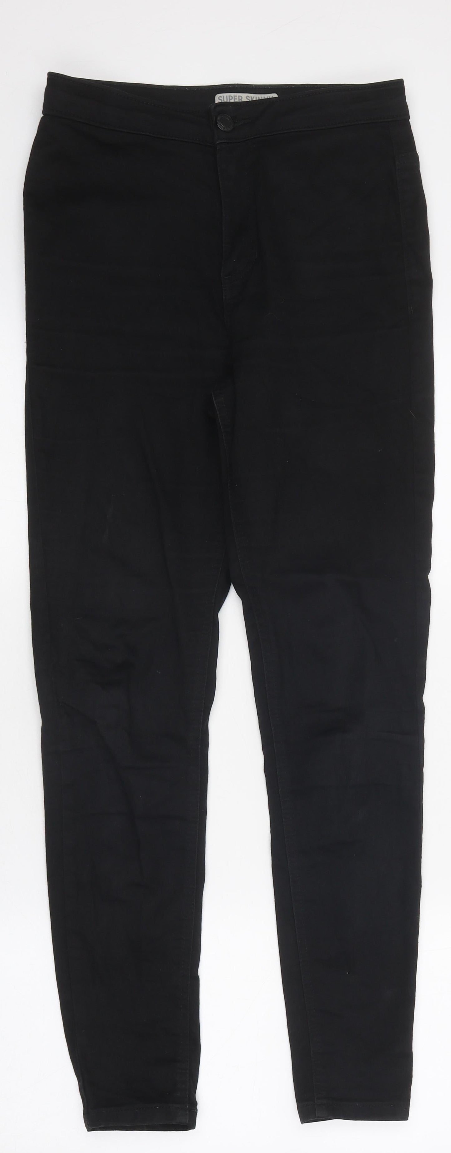 Womens UK Size 10 Marks and Spencer Extra-Slim Fit Skinny Black Jeans