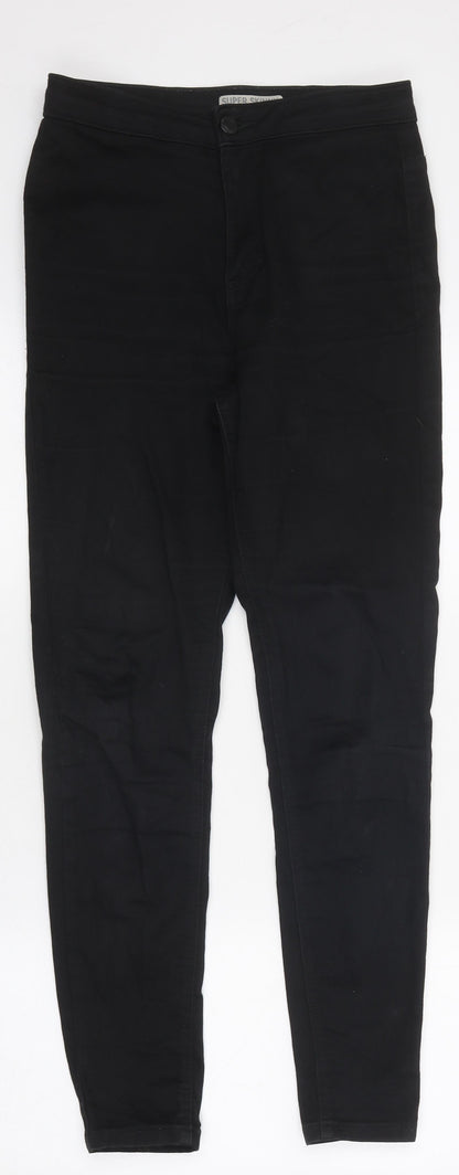 Womens UK Size 10 Marks and Spencer Extra-Slim Fit Skinny Black Jeans