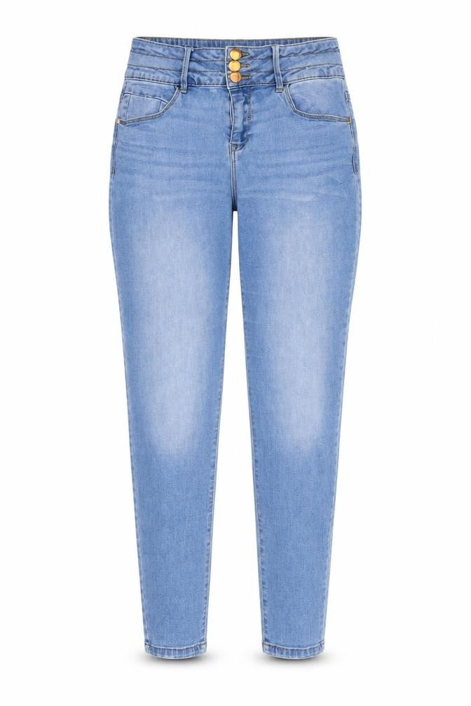 Womens UK Size 10 Primark Regular Fit Tapered Blue Jeans