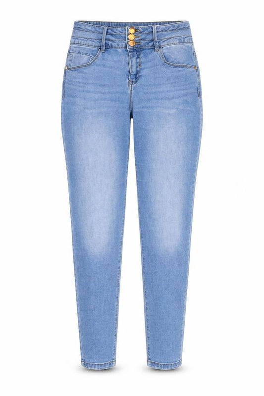 Womens UK Size 10 Primark Regular Fit Tapered Blue Jeans