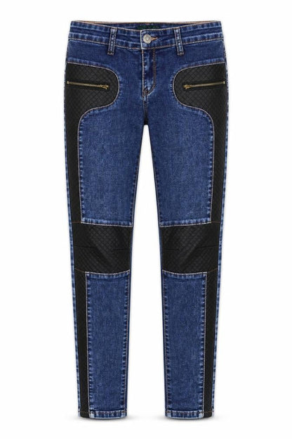 Womens UK Size 28 in Miss RJ Regular Fit Skinny Blue Jeans