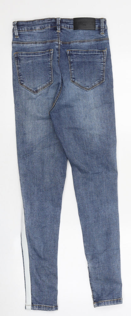 DaVinci Womens Blue 100% Cotton Skinny Jeans Size 25 in L26 in Regular Zip