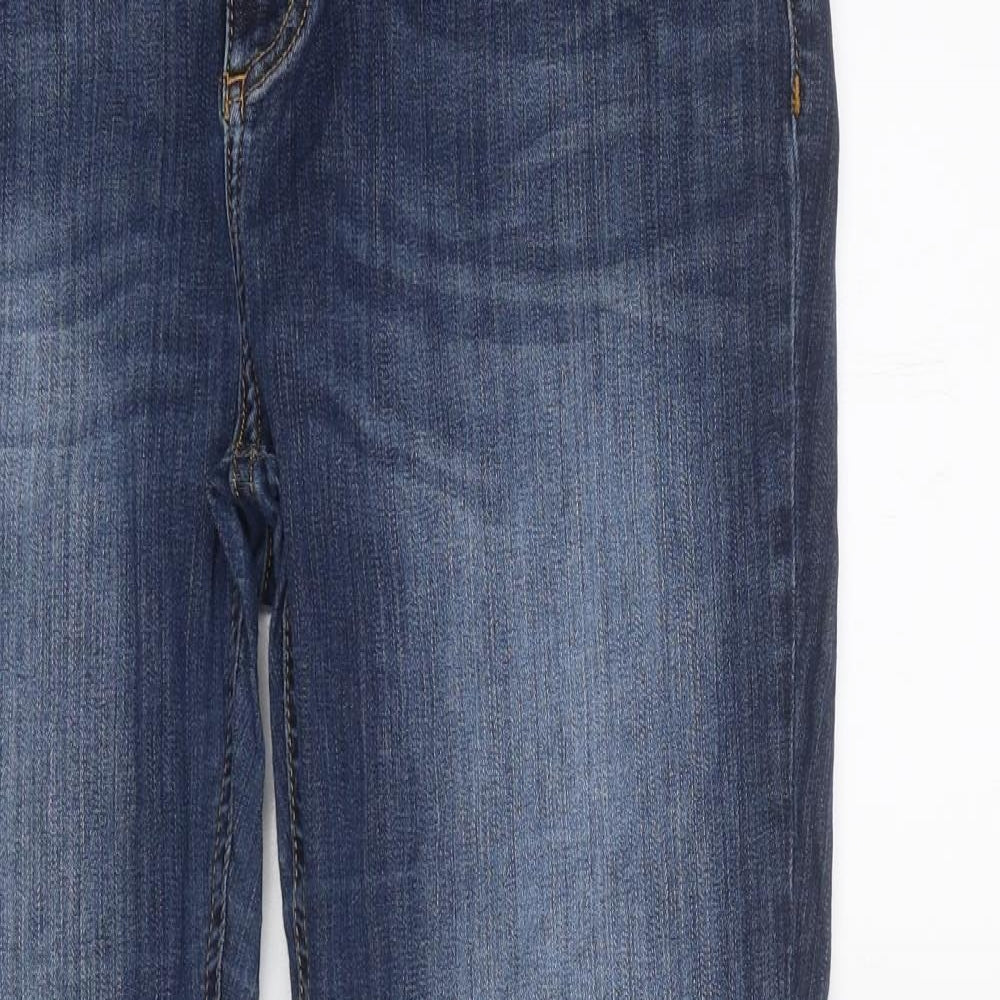 Womens UK Size 36 in Preworn Regular Fit Tapered Blue Jeans
