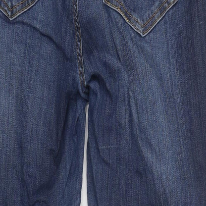 Womens UK Size 36 in Preworn Regular Fit Tapered Blue Jeans