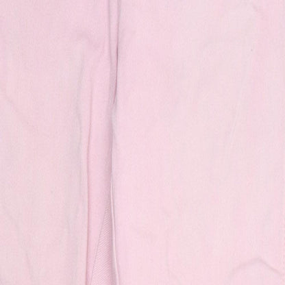 Witchery Girls Pink 100% Cotton Skinny Jeans Size 9 Years L26 in Relaxed Tie