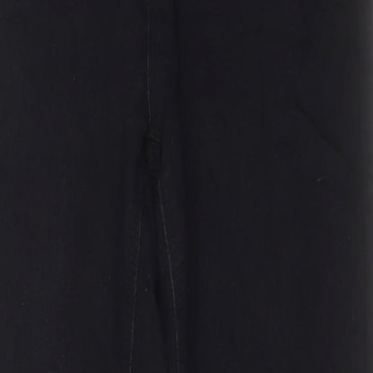 Missguided Womens Black Cotton Skinny Jeans Size 10 L30 in Regular Button