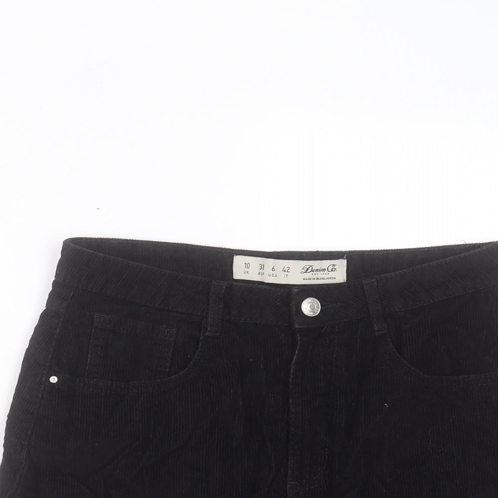 Womens UK Size 10 Denim & Co. A-Line Corduroy Skirt