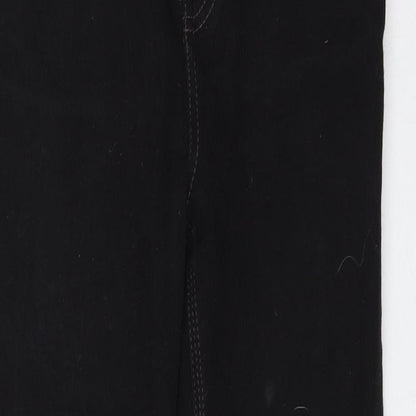 Womens UK Size 10 Marks and Spencer Regular Fit Straight Black Jeans