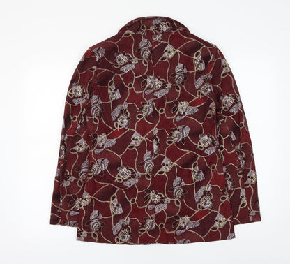 Womens UK Size 12 Daxon Red Jacket
