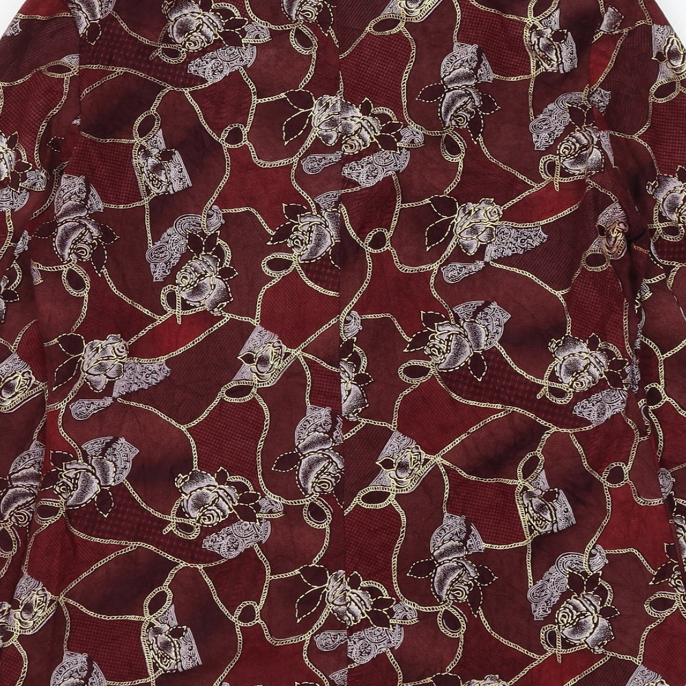 Womens UK Size 12 Daxon Red Jacket
