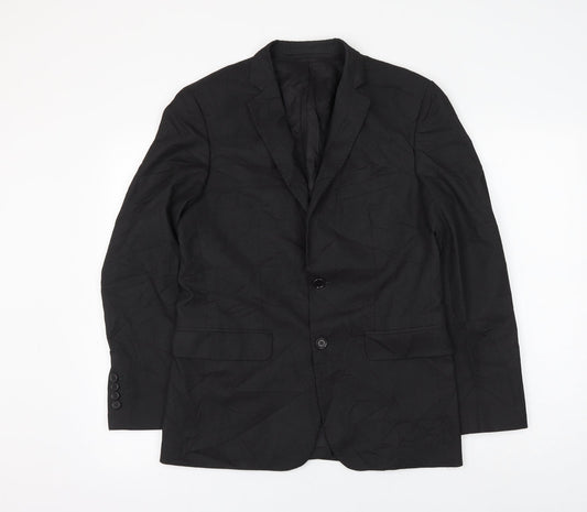 Mens UK Size 36 Zara Regular Grey Suit Jacket