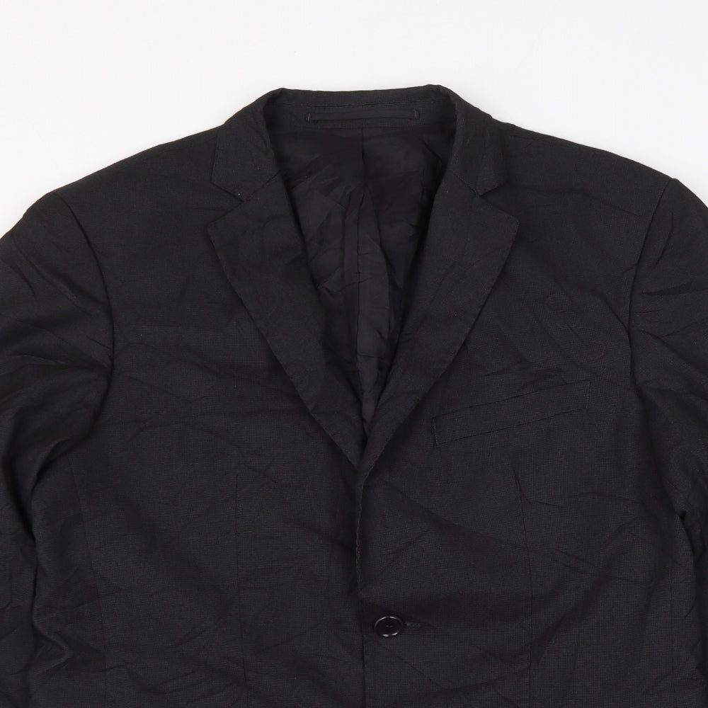 Mens UK Size 36 Zara Regular Grey Suit Jacket
