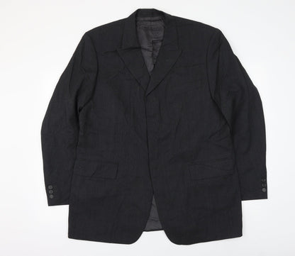 Inc Cartel Mens Grey Wool Jacket Suit Jacket Size 44