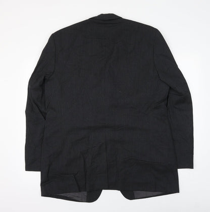 Inc Cartel Mens Grey Wool Jacket Suit Jacket Size 44