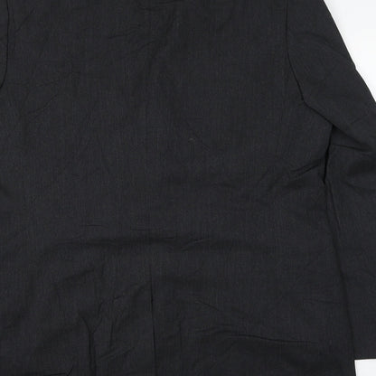 Inc Cartel Mens Grey Wool Jacket Suit Jacket Size 44