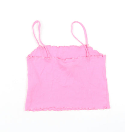 Womens UK Size 8 Topshop Pink Camisole Tank