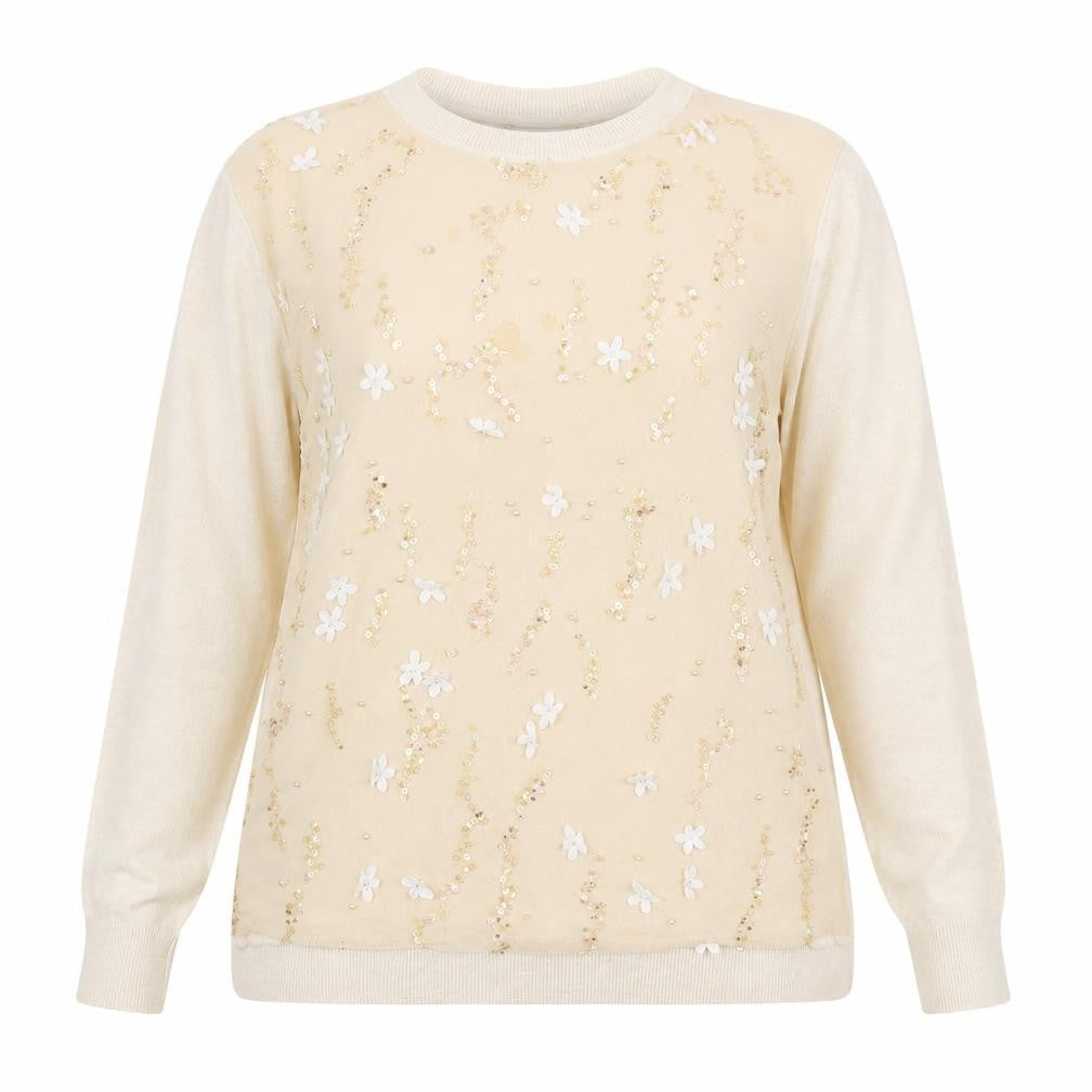 Womens UK Size 18 RJR. John Rocha Ivory Pullover Jumper
