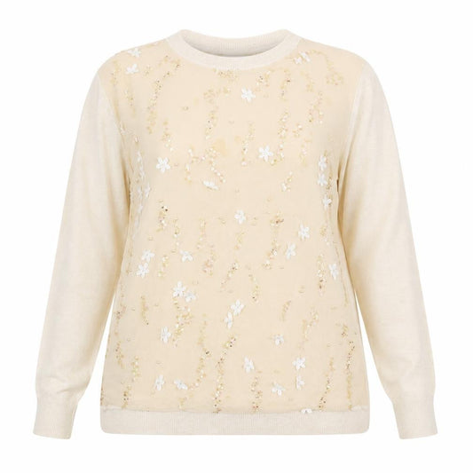 Womens UK Size 18 RJR. John Rocha Ivory Pullover Jumper