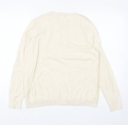 Womens UK Size 18 RJR. John Rocha Ivory Pullover Jumper