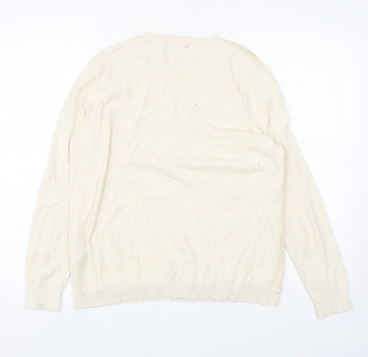 Womens UK Size 18 RJR. John Rocha Ivory Pullover Jumper