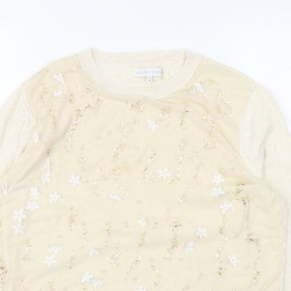 Womens UK Size 18 RJR. John Rocha Ivory Pullover Jumper