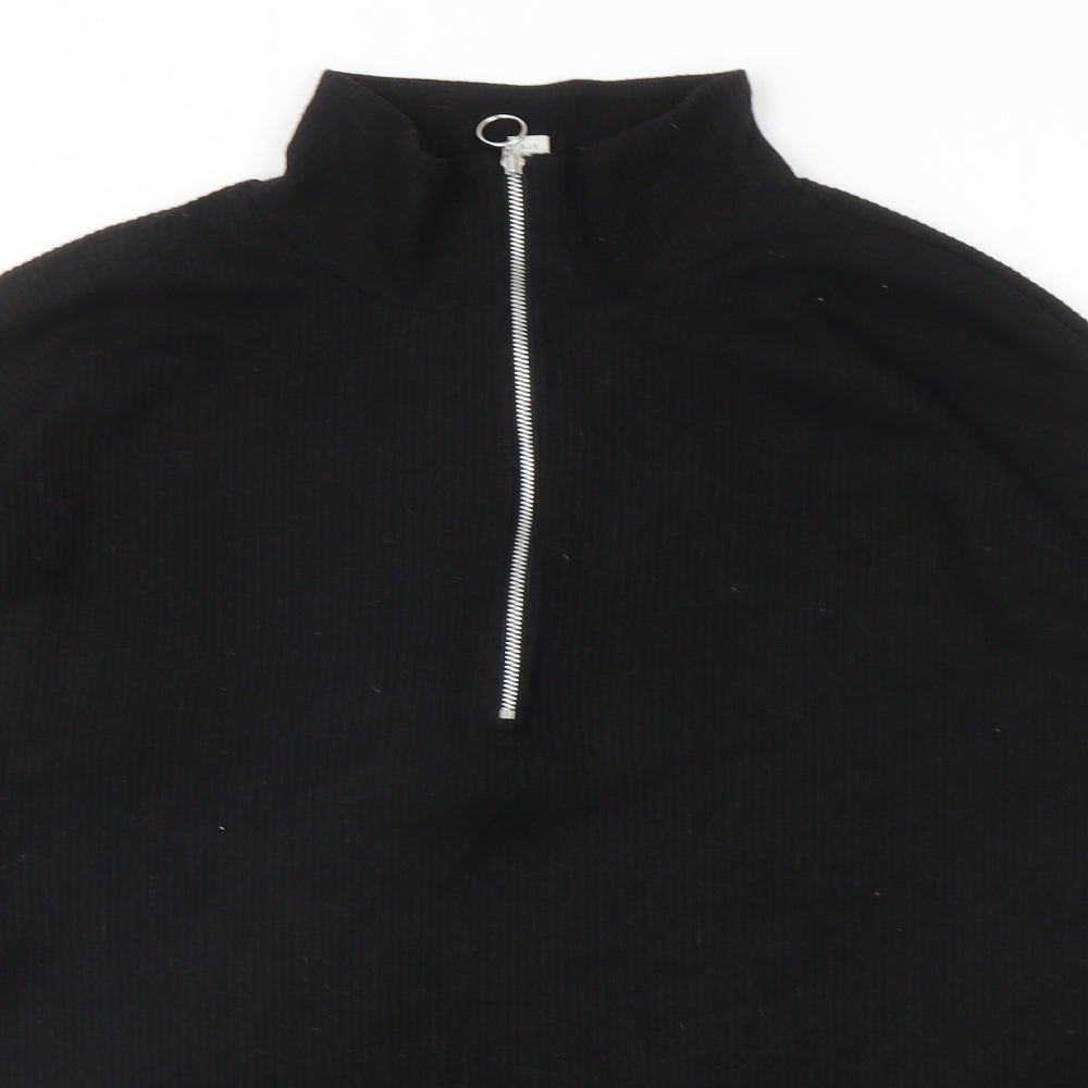 Womens UK Size M H&M Black Pullover Jumper