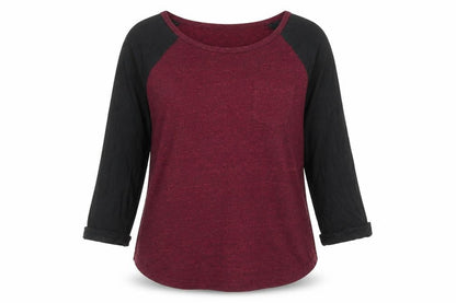 Womens UK Size M Divided Red Basic T-Shirt