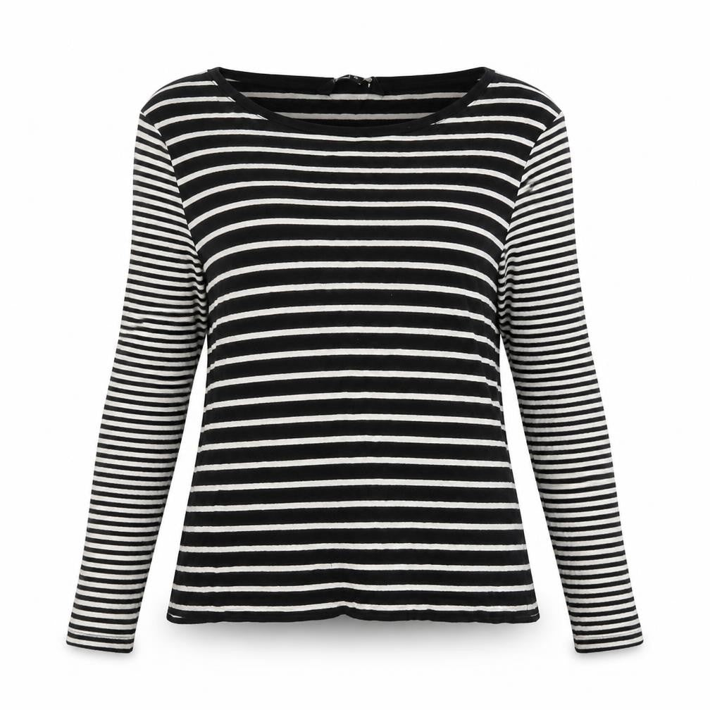 Womens UK Size 12 Debenhams Black Basic T-Shirt