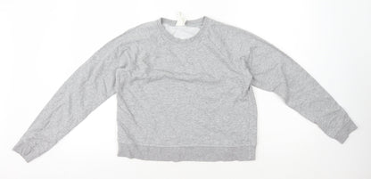H&M Womens Grey Cotton Pullover Sweatshirt Size S Pullover