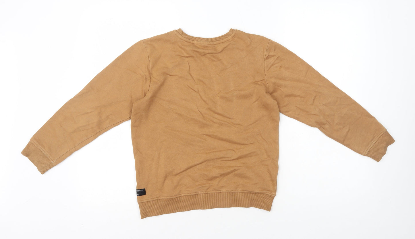 George Boys Brown Cotton Pullover Sweatshirt Size 9-10 Years Pullover - Break the Rules Skateboard