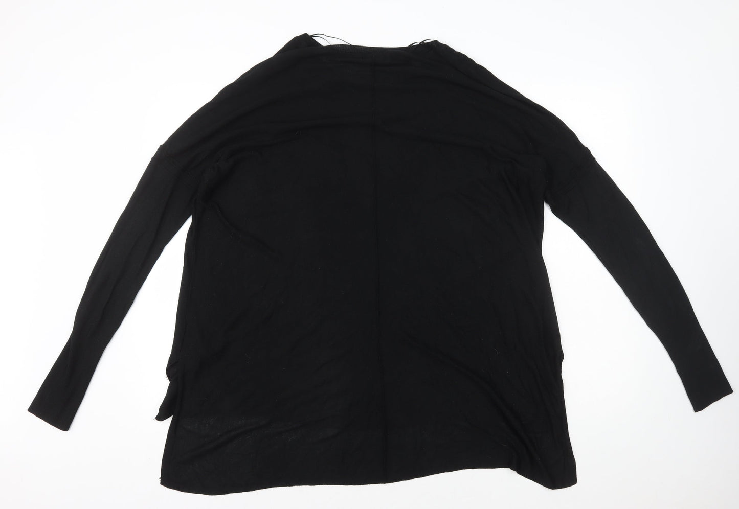 Womens UK Size M H&M Black Basic T-Shirt