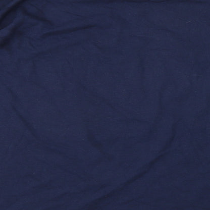 Mens UK Size L Gildan Blue  T-Shirt