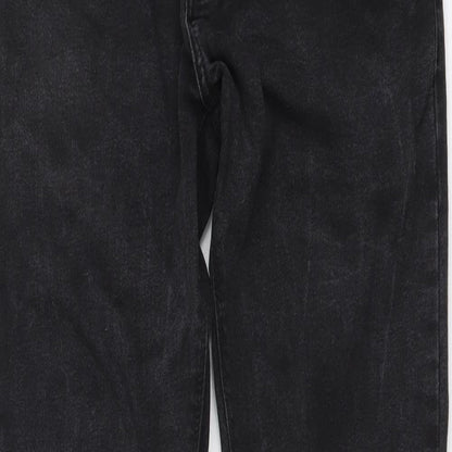 Denim & Co. Mens Black Cotton Skinny Jeans Size 30 in L32 in Regular Button
