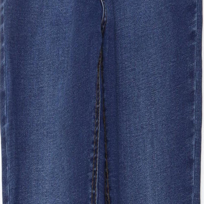 Noisy may Womens Blue Cotton Skinny Jeans Size 27 in L28 in Regular Button