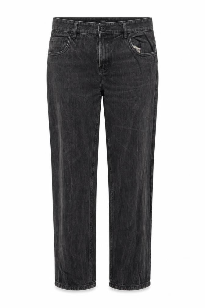 Womens UK Size 38 in Easy Regular Fit Straight Grey Jeans