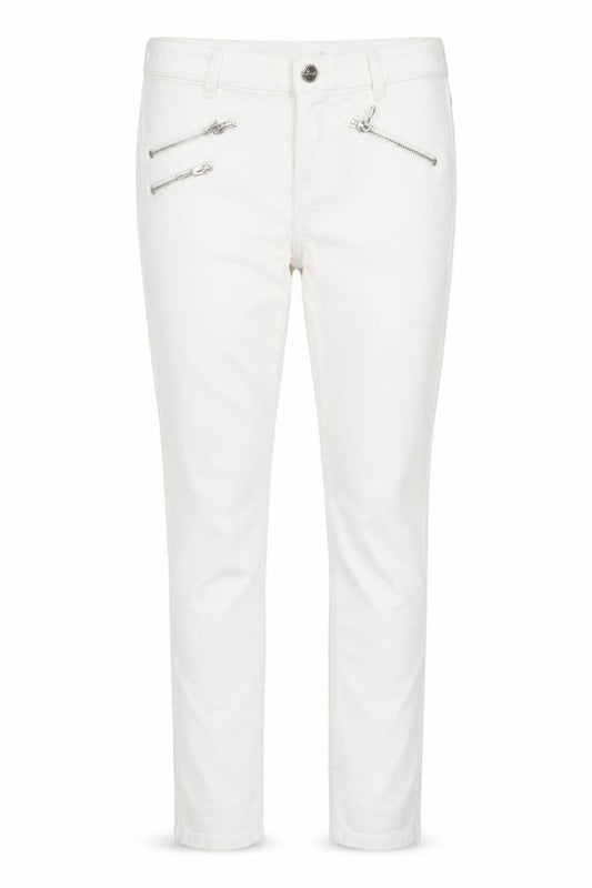 Womens UK Size 8 F&F Regular Fit Skinny White Jeans