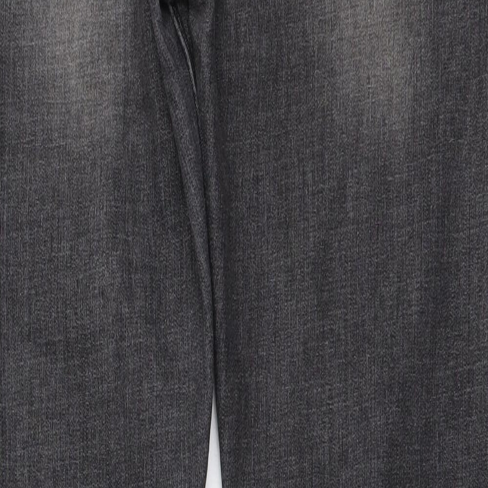 Womens UK Size 28 in Preworn Regular Fit Skinny Grey Jeans