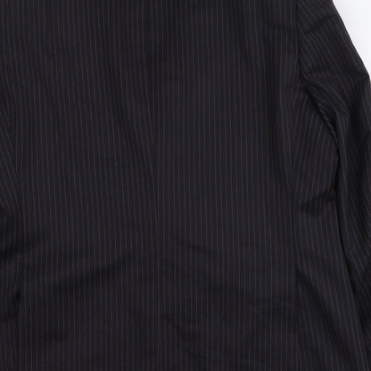 Mens UK Size L Lee Greenwood Regular Black Suit Jacket