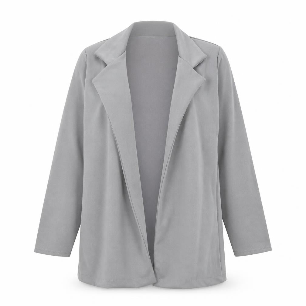 Womens UK Size 10 PRETTYLITTLETHING Grey Jacket