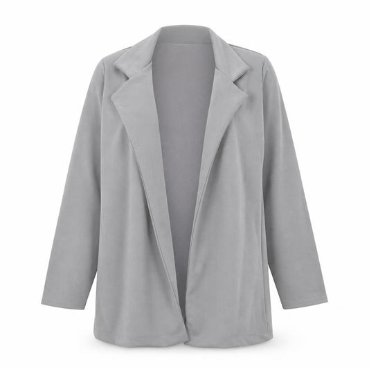 Womens UK Size 10 PRETTYLITTLETHING Grey Jacket