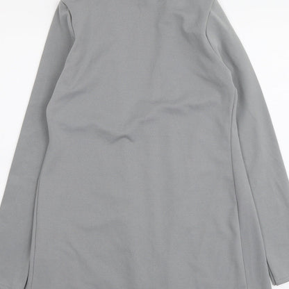 Womens UK Size 10 PRETTYLITTLETHING Grey Jacket